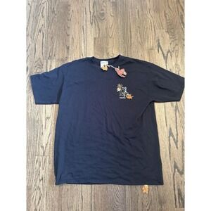 Pirana Joe T-Shirt Black Cozumel Mexico Piranha Rum Logo Sz XL New NWT